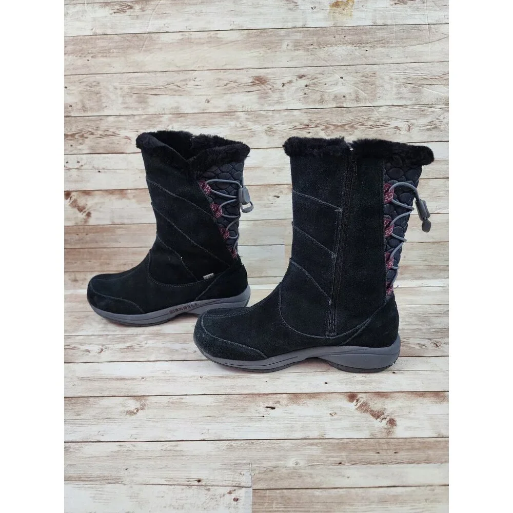 Merrell Jovilee Alp Women's Size 7 Waterproof Black Faux Fur Boots J227319C